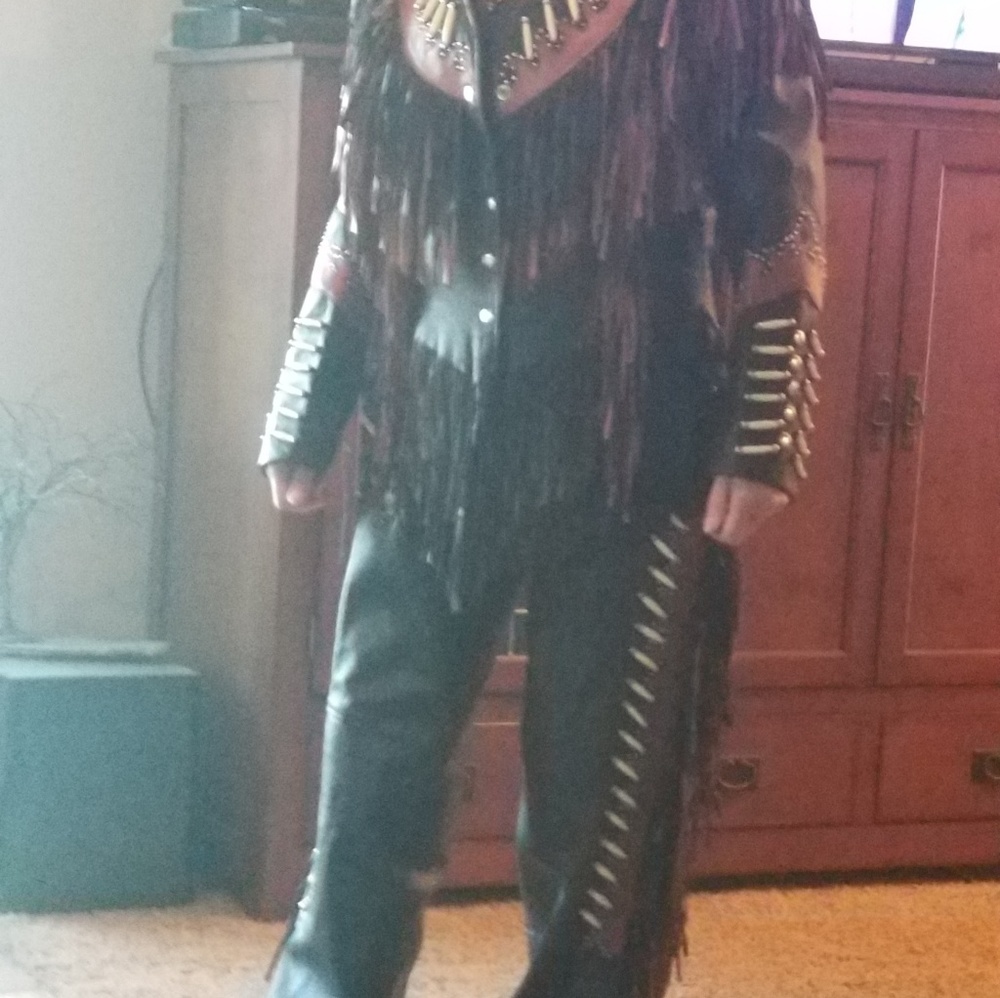 Womens leather riding gear